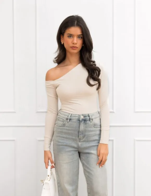 Mel top beige