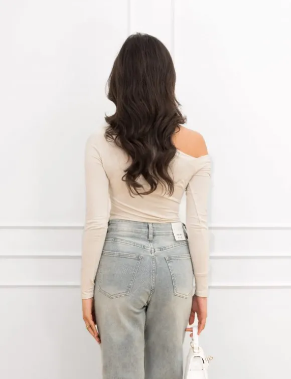 Mel top beige