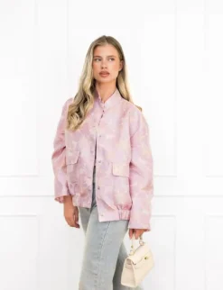 Melanie bomber jacket roze