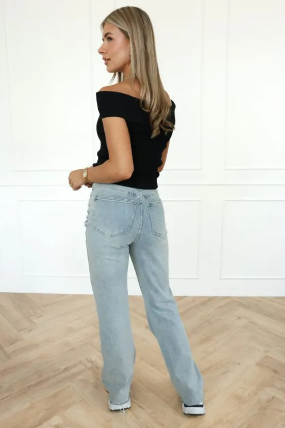 Melin top zwart