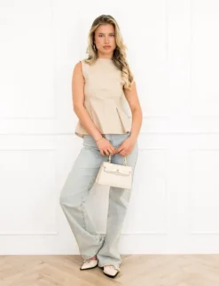 Melissa top beige
