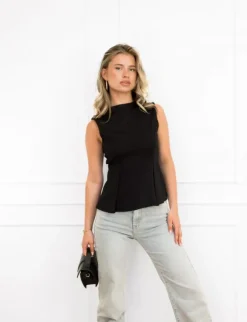 Melissa top zwart