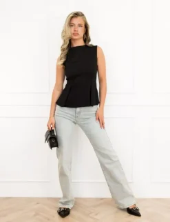 Melissa top zwart