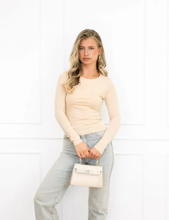 Merle basic top beige