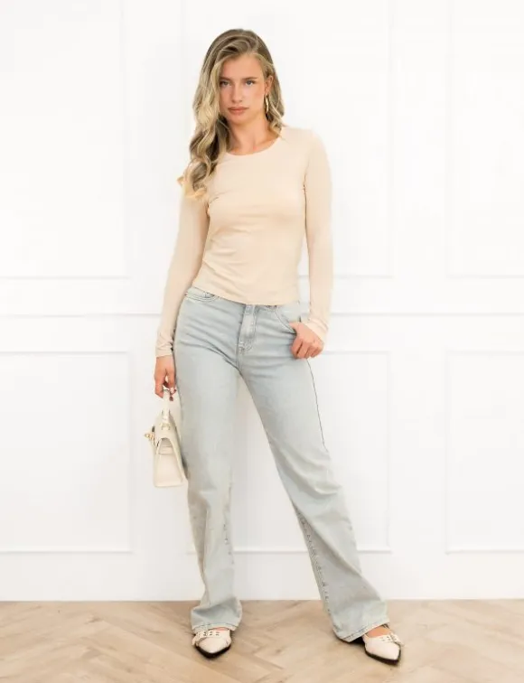 Merle basic top beige