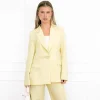 Mila blazer geel