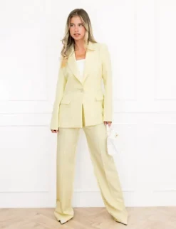 Mila blazer geel