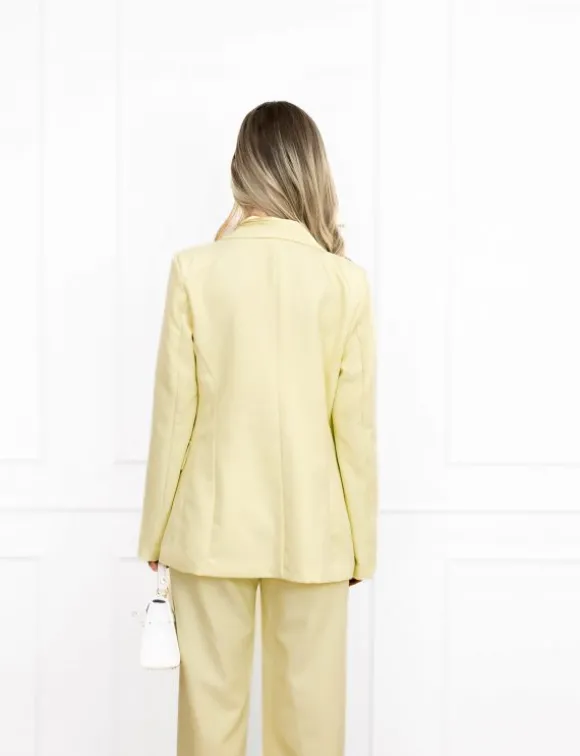 Mila blazer geel
