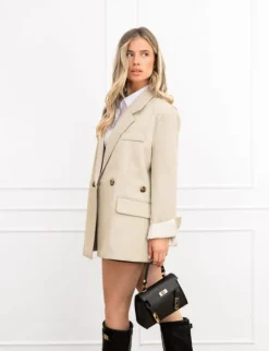 Milly blazer beige