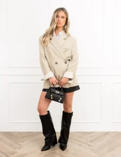 Milly blazer beige