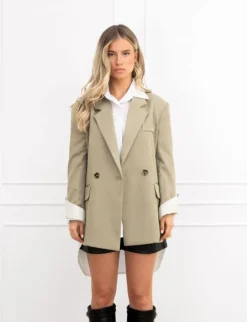 Milly blazer olijf groen
