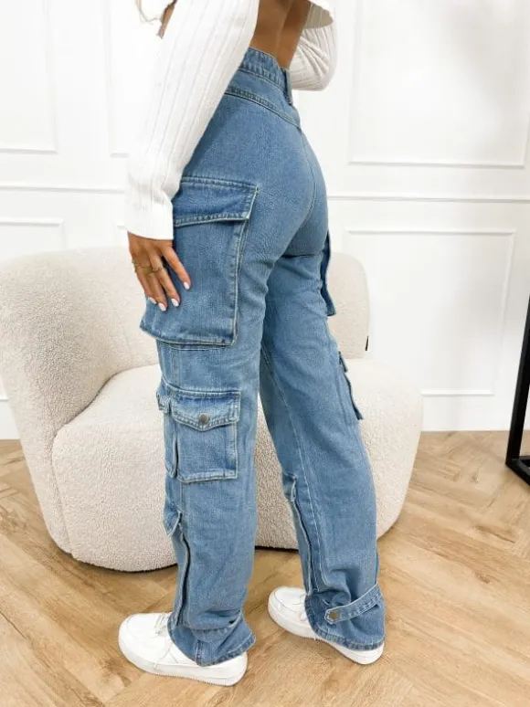 Milo cargo pants blauw