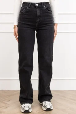 Mirne wide leg jeans zwart