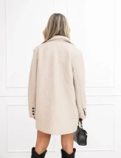 Molly blazer licht beige