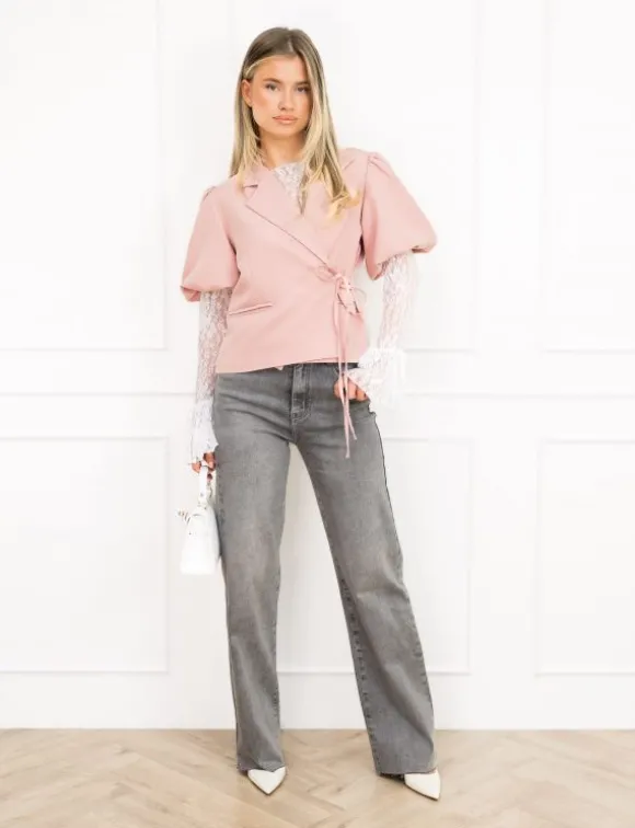 Neva blazer roze