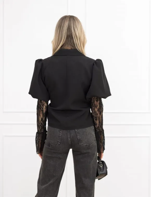 Neva blazer zwart