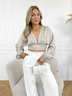Niena top beige