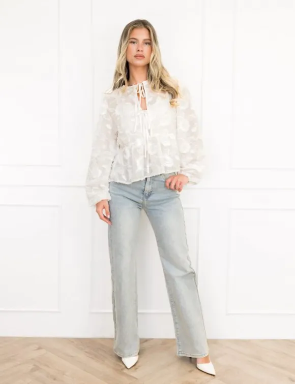 Nine blouse wit