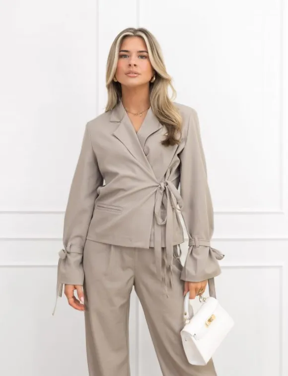 Niva blazer taupe
