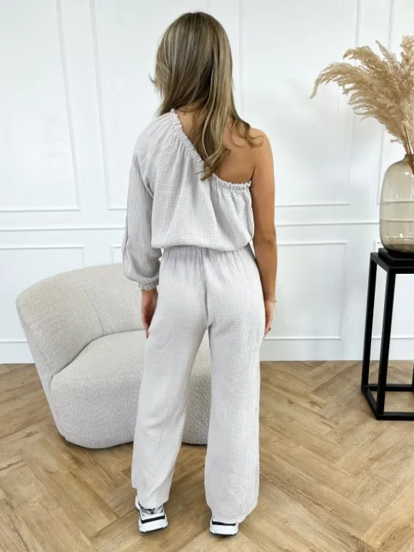 Noor jumpsuit beige