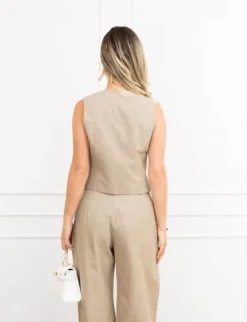 Noraly gilet beige