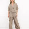 Nori pantalon taupe