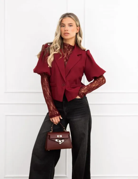 Nykee blazer bordeaux