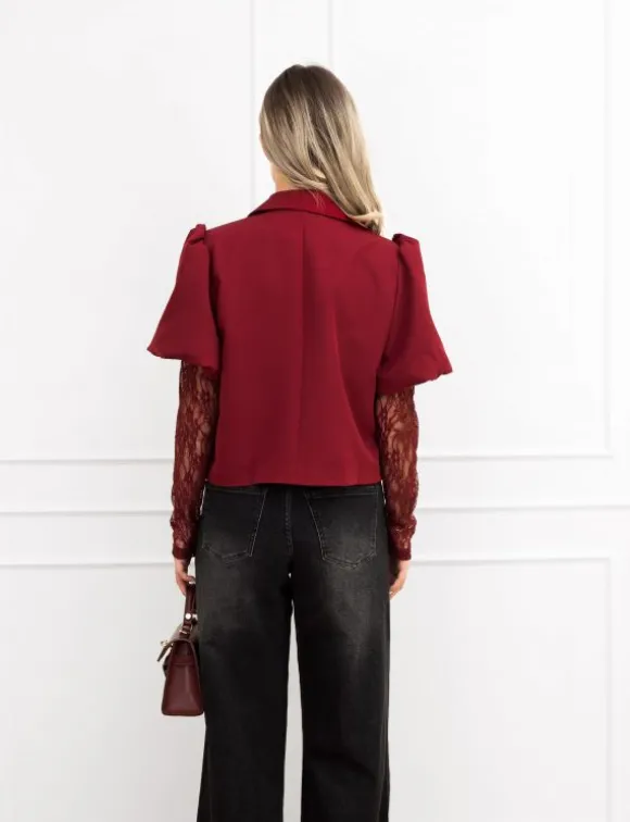 Nykee blazer bordeaux
