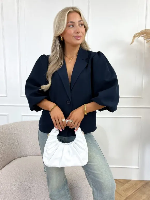 Nykee blazer donker blauw