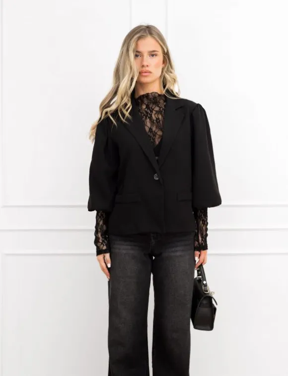 Nykee blazer zwart