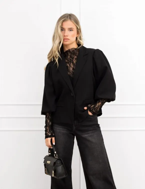 Nykee blazer zwart