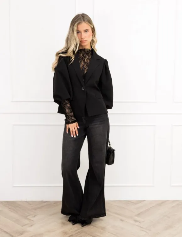 Nykee blazer zwart