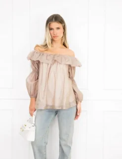 Nyla top taupe