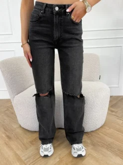 Nyna wide leg zwart
