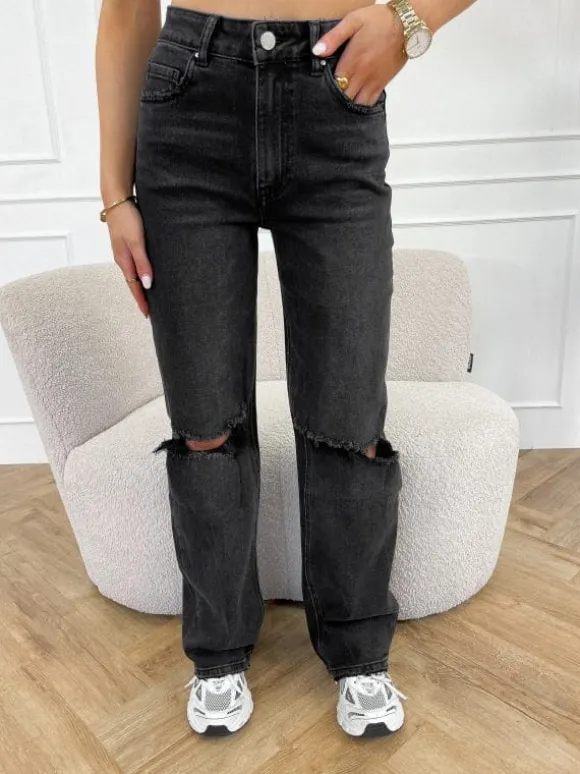 Nyna wide leg zwart