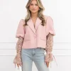Quinn blazer roze