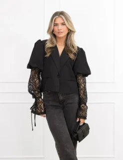 Quinn blazer zwart