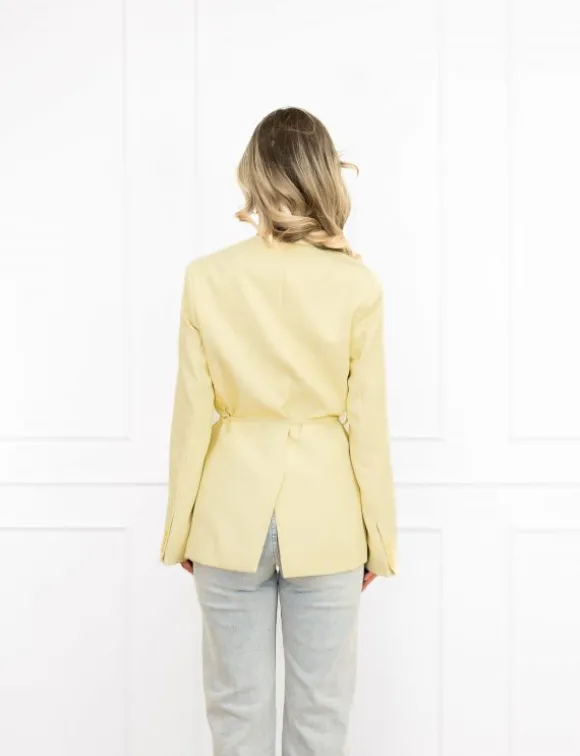 Rinske blazer geel