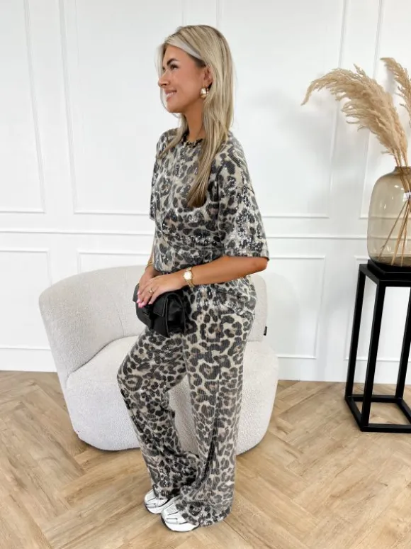Riva panter broek