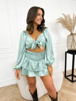 Sarah skort mint