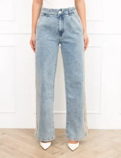 Selina wide leg jeans blauw