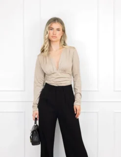 Selma strass body beige