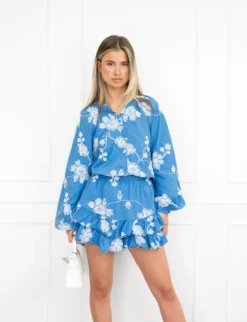 Semma blouse blauw