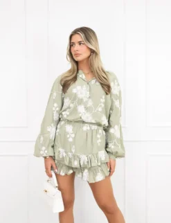 Semma blouse khaki