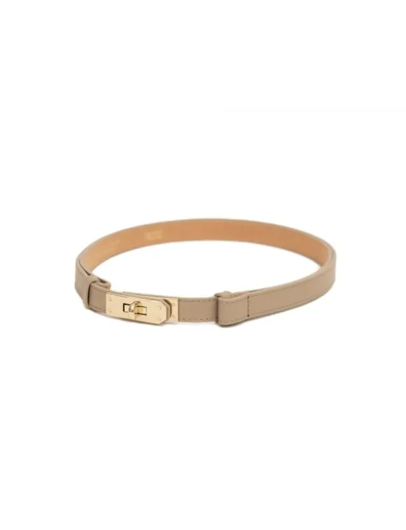 Semmy riem taupe