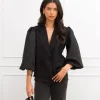 Serina blazer zwart