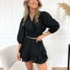 Shana set zwart