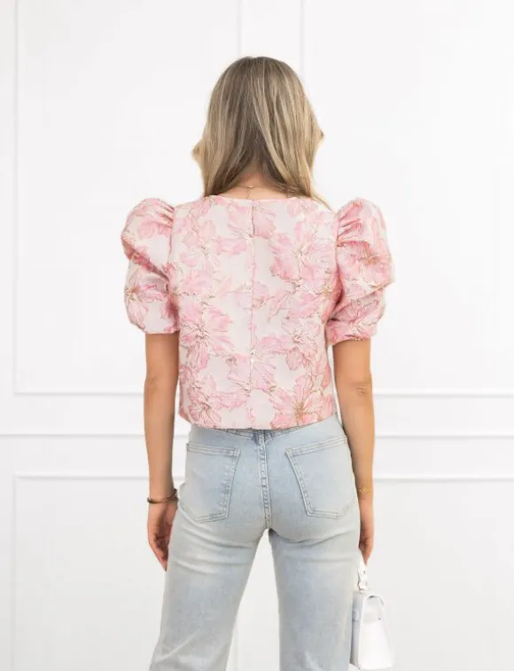 Sharlene top roze