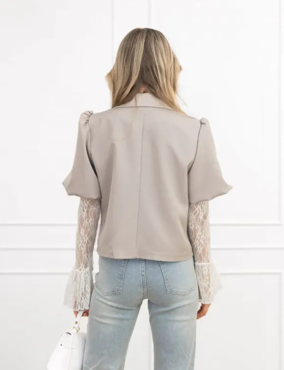 Sira blazer taupe