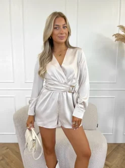 Sterre playsuit beige